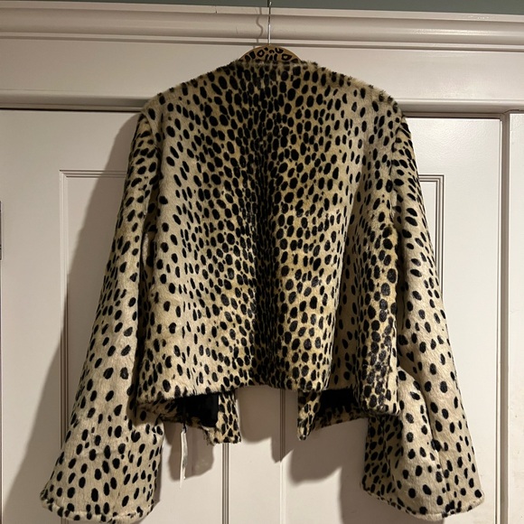 Charlotte Simone - Shirley Coat - Leopard Print - XL - NWT - Picture 10 of 15